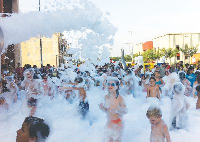 Fiesta de la espuma