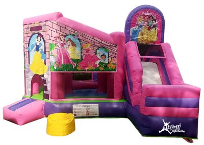 Castillo hinchable combinado Princesas