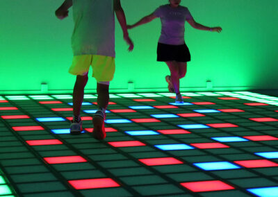 Pixel floor game