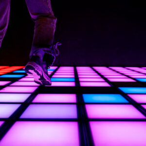 Pixel floor game