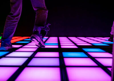 Pixel floor game